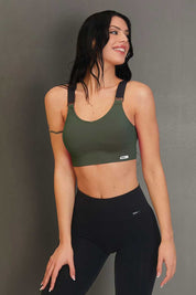 Top Denise Gym Fashion Verde - FGM04 - P532