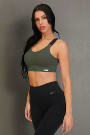 Top Denise Gym Fashion Verde - FGM04 - P532