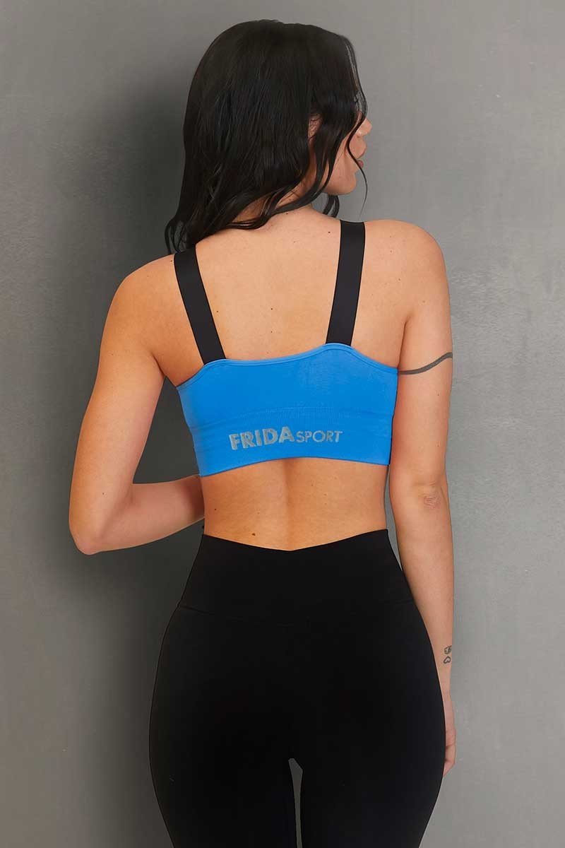 Top sportivo con spalline larghe Denise Cielo - FGM04 - Maglie e Top - fgm04