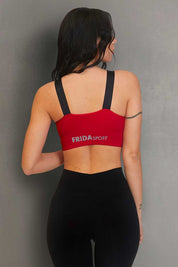Top Denise Gym Fashion Rosso Lampone - FGM04 - P541