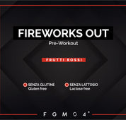 Fireworks Out Pre-workout Frutti Rossi 500gr - FGM04 - P561