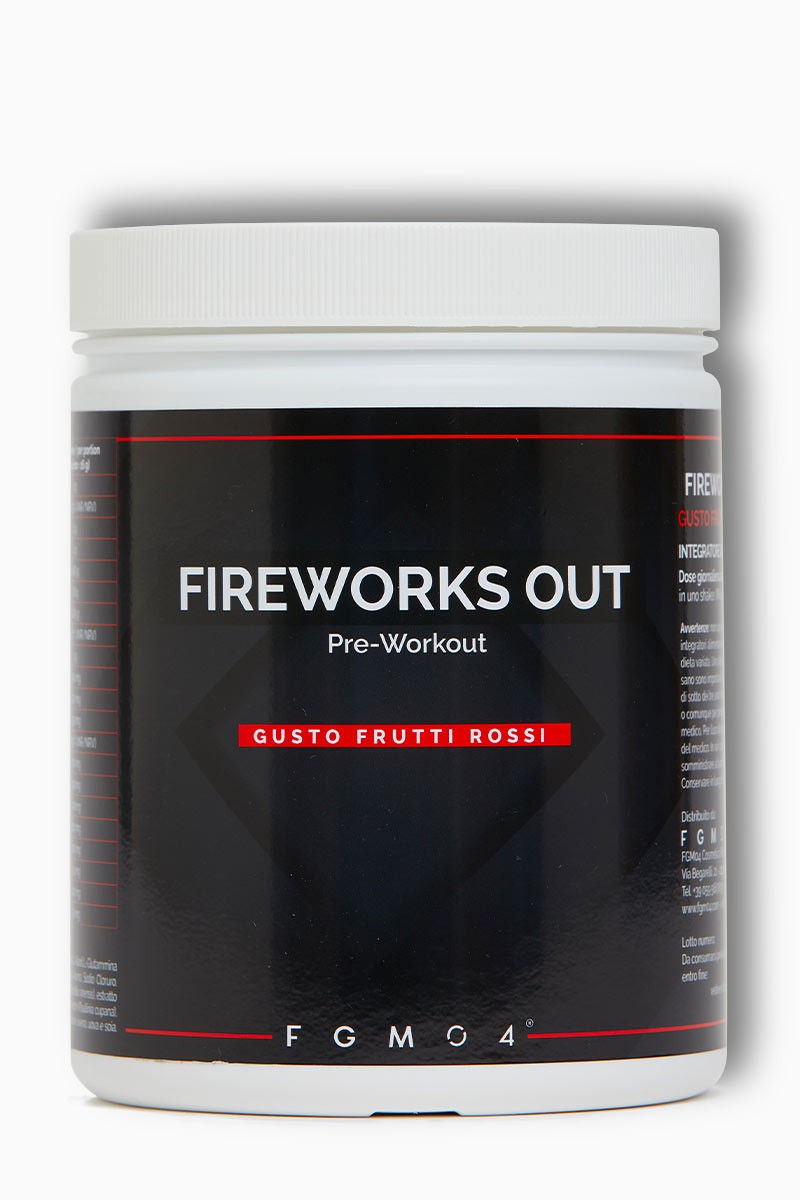 Fireworks Out Pre-workout Frutti Rossi 500gr - FGM04 - P561
