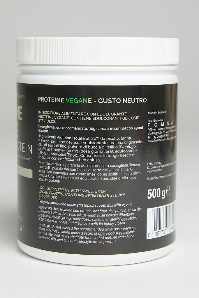 PROTEINE VEGANE - Gusto Neutro - 500g - FGM04 - P748
