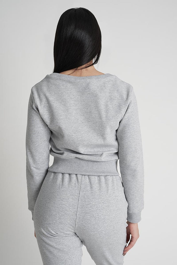 Felpa Ikonic Grigio Melange - FGM04 - P833