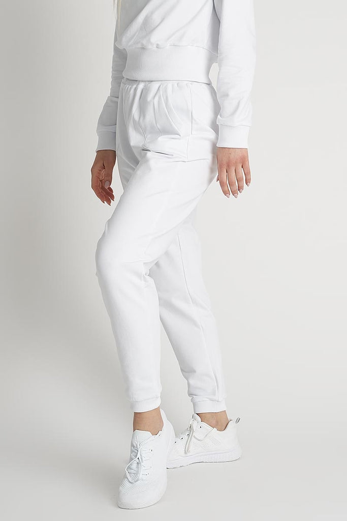 Pantalone Jogger Bianco Ikonic - FGM04 - P831
