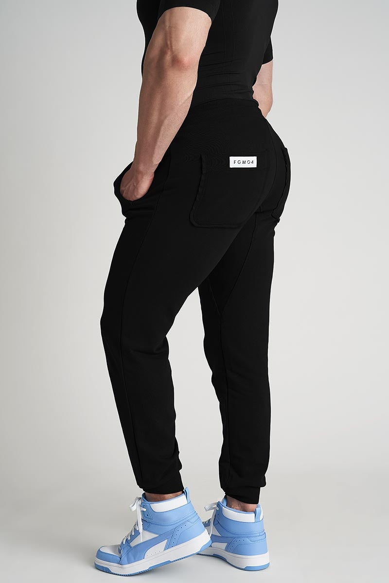 Hip Hop Joggers Ikonic Uomo Nero - FGM04 - P827