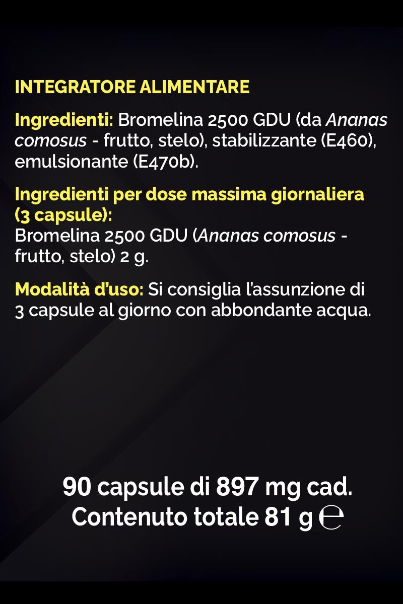BROMELINA 4S - 90 caps - FGM04