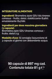 BROMELINA 4S - 90 caps - FGM04