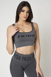 Top ECOFIR Monogram Nero - FGM04