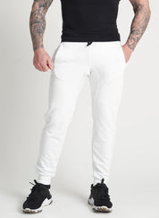 Hip Hop Joggers Ikonic Uomo Bianco - FGM04