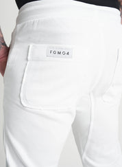 Hip Hop Joggers Ikonic Uomo Bianco - FGM04