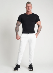 Hip Hop Joggers Ikonic Uomo Bianco - FGM04