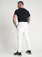 Hip Hop Joggers Ikonic Uomo Bianco - FGM04