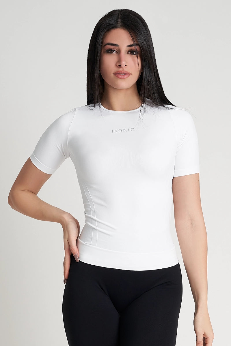 Maglia snellente Ikonic Sport Unisex Bianco - FGM04